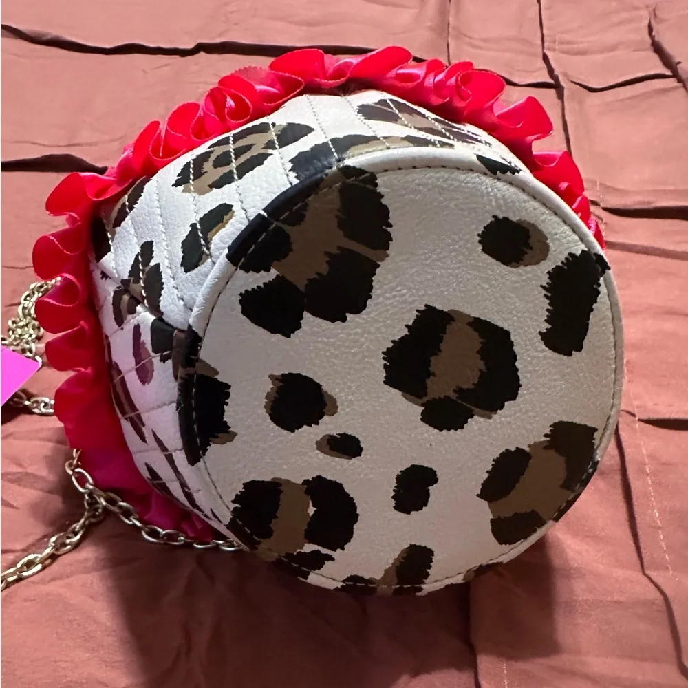 Betsey Johnson Pink Floral CUPCAKE Clutch